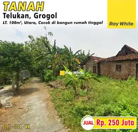 Tanah Cocok dibangun Rumah Tinggal di Telukan, Grogol, Sukoharjo
