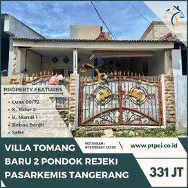 DIJUAL RUMAH DI VILLA TOMANG BARU 2 TANGERANG