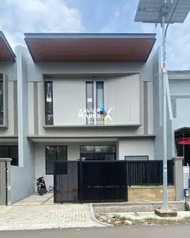 Rumah baru modern minimalis 2 lantai siap huni sawojajar malang