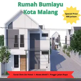 Rumah 2 Lantai di Bumi Ayu Kota Malang
