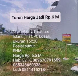 Dijual Kavling CPI Treasure Island Makassar