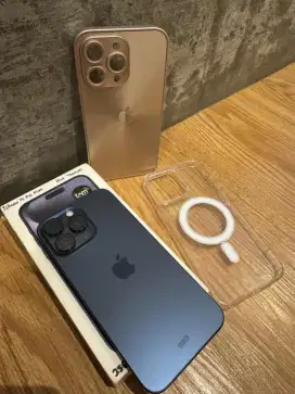 Iphone 15 ProMax 256Gb - Garansi IBOX ON Juni 2025 - Blue Titanium