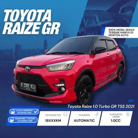 Toyota Raize1.0Turbo GR Tss AT 2021 km 18 ribuan