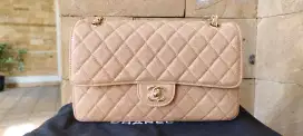 Authentic VIP Gift Chanel Beige Classic