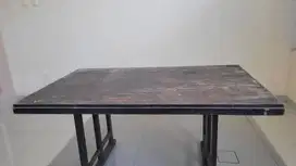 Meja Jati Asli Ukuran 2440 mm x 122 mm Kokoh awet hinga Anak Cucu