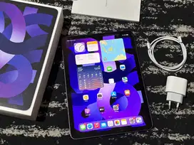 iPad Air 5 256Gb Purple Ex iBox Fullset Original No Minus Mulus