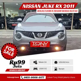 Nissan Juke RX AT 2011 Abu Abu Met