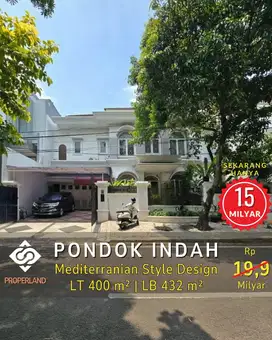 RUMAH DI JUAL PONDOKINDAH JAKSEL
