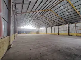 Disewakan gudang besar akses tronton siap pakai