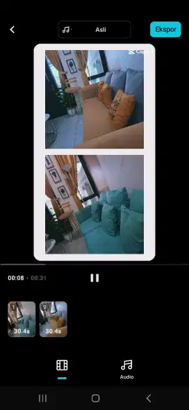 Sofa minimalis estetik