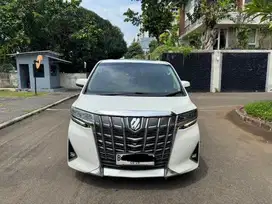 Toyota Alphard G 2018 Atpm. Facelift. PROMO TANPA BI CHECKING