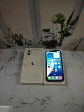 Jual hp iPhone 11 iBox 128gb kondisi face id off selebihnya normal