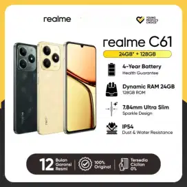 REALME C61 RAM 18GB ROM 128GB (HARGA 1JUTAAN)