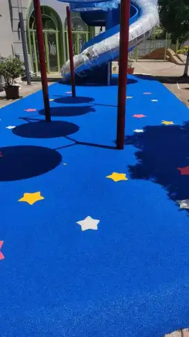 Pemasangan Lantai Karet Playground
