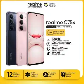 REALME C75x NFC RAM 24GB ROM 128GB (BARU)
