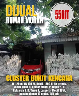 Murah dijual rumah 1 lantai siap pakai bukitkencana tembalang
