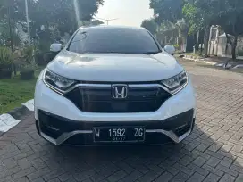 Honda CR-V CRV turbo prestige 1.5 putih automatic