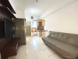 Disewa Connecting 2BR+Studio 56m2 Furnished View Laut Green Bay Pluit