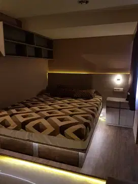 Sewa Apartemen Studio 35 m², Trivium Lippo Cikarang, 55 Juta/Tahun!