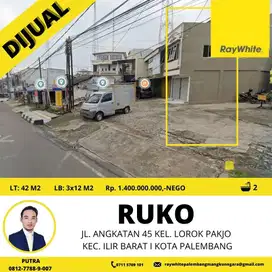 DIJUAL RUKO PINGGIR JALAN ANGKATAN 45