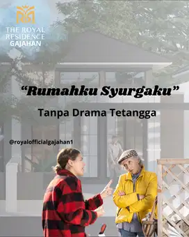 Rumah Syurga di Colomadu Tanpa Drama Tetangga