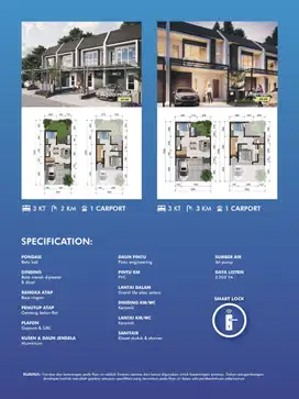 Beryl at Villa Melati Mas Bsd Rumah Baru 2 Lantai