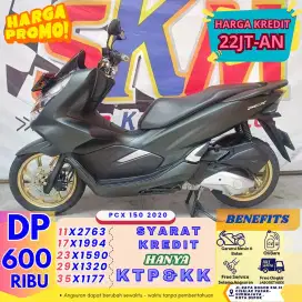 ( pcx 150 tahun 2020 dp:600 proses 1hri km low)