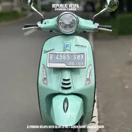 Piaggio Vespa Primavera S 150 IGET ABS LED Th 2022 WARNA GREENRELAX