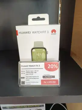 SEGAMPANG ITU DAPATKAN CICILAN HOME CREDIT UNTUK HUAWEI WATCH FIT 3