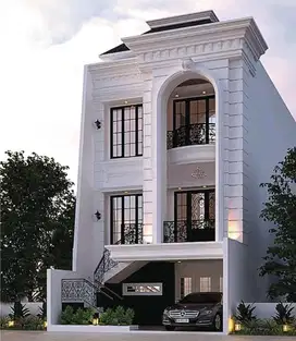 Rumah Mewah 3 Lantai Di Jagakarsa Jaksel,Jalan Cluster 7 Meter