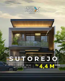Rumah Baru Gress, Lokasi Strategis, Sutorejo Prima, Surabaya