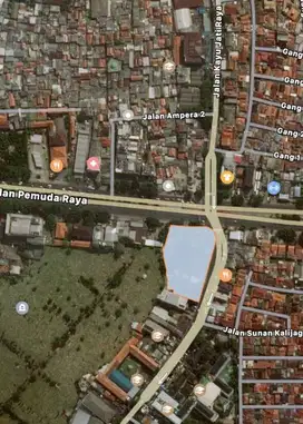 Harga Miring Dibawah NJOP Tanah Rawamangun Jakarta Timur Luas 6242M