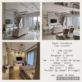 Jual Cepat Rumah Terawat Siap Huni Royal Residence