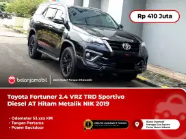 [ LOW KM ] Toyota Fortuner 2.4 VRZ TRD Sportivo Diesel AT 2019/2020