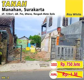 Dijual Tanah Siap Bangun Harga Murah Lokasi Dekat Manahan Dan Terminal