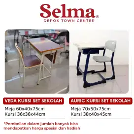 Set Meja Belajar Sekolah
