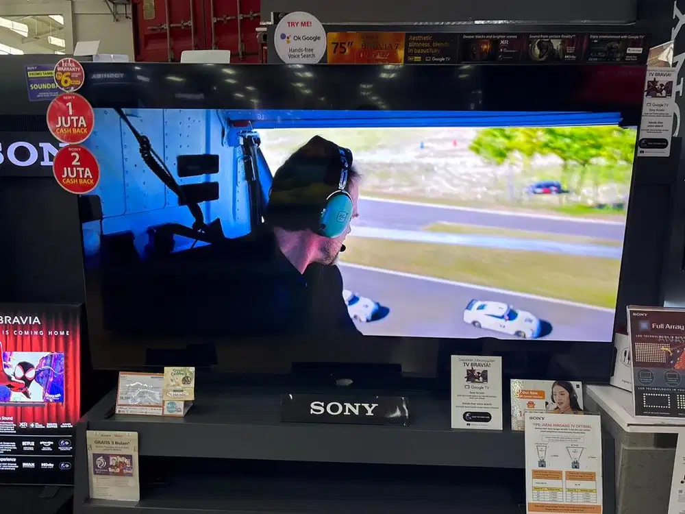 LED TV Sony 75” bisa dicicil