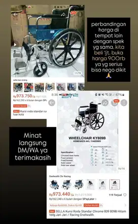 kursi roda baru