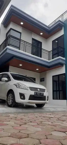 Rumah Baru Cluster Strategis Dekat Pintu Tol Kukusan Cijago UI Depok