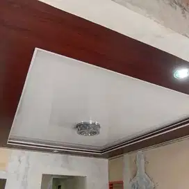 Wall Moulding Sekat Plafon Partisi PVC GRC Gypsum Jasa Tukang Pasang