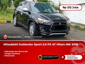 [LOWKM] Mitsubishi Outlander Sport 2.0 PX Panoramic AT Hitam 2018/2019