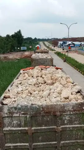 Batu Material Alam Limestone Basecourse