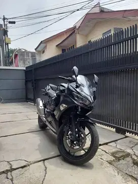 KAWASAKI NINJA FI 2018 ABS HITAM LOW KM