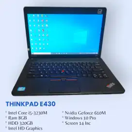 Laptop Thinkpad E430 core i5 Nvidia
