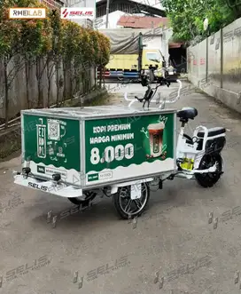 Gerobak Sepeda Listrik Untuk Berbagai Usaha