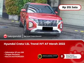 [TANGAN PERTAMA] Hyundai Creta 1.5L Trend IVT AT Merah 2022/2023