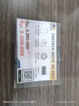 INFINIX NOTE 40 PRO