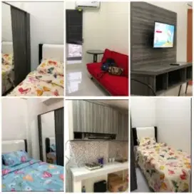 Sewa Apartemen Puncak Dharmahusada 2BR tower B lantai 18
