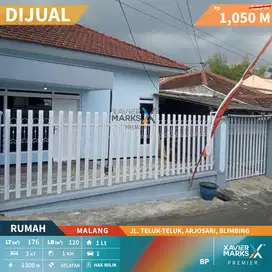 Dijual Rumah Baru Renovasi di Jl Teluk-teluk Malang
