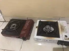 KOMPOR PORTABLE MEREK WINN GAS DAN MYVO